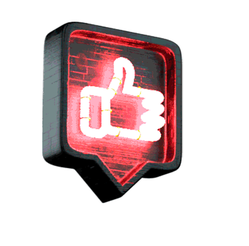 3D Thumbs Up Sticker by Capital Fit Suplementos