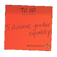 To Do List Sustainable Development Goals Sticker by Global Goals