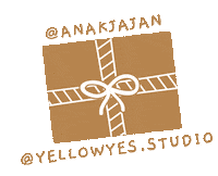 Gift Box Sticker by ANAKJAJAN