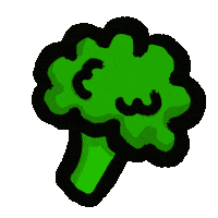 Vegetable Broccoli Sticker