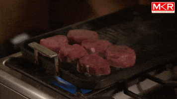 bbq cook GIF by My Kitchen Rules