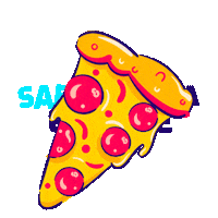 Pizza Campero Sticker by Pollo Campero