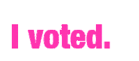 Vote Voting Sticker by TheVoterParty
