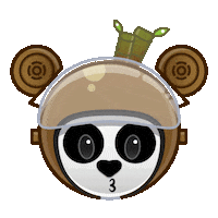 Reality Panda Sticker by Las Estrellas