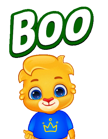 Boo Thumbs Down Sticker by Lucas and Friends by RV AppStudios