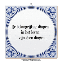 Wijsheid Spreuk Sticker by Tegelspreuken.nl