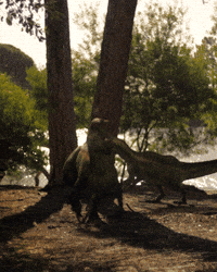 Walking With Dinosaurs Teeth GIF by PBS