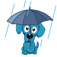 Sad Stormy Weather Sticker by JPedicini