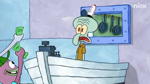 Money Nickelodeon GIF by SpongeBob SquarePants