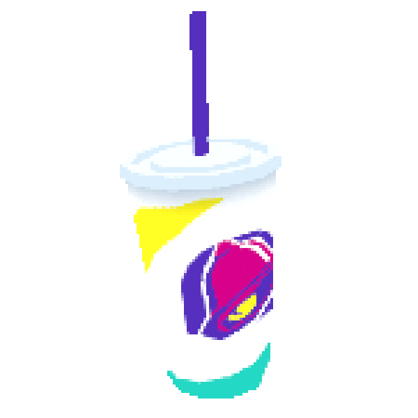 VanDammaged giphyupload drink 90s 1990s Sticker