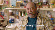 conspiracy theory cbc GIF by Kim's Convenience