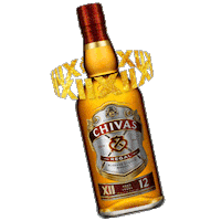 Scotch Whisky Bottle Sticker by Chivas Regal