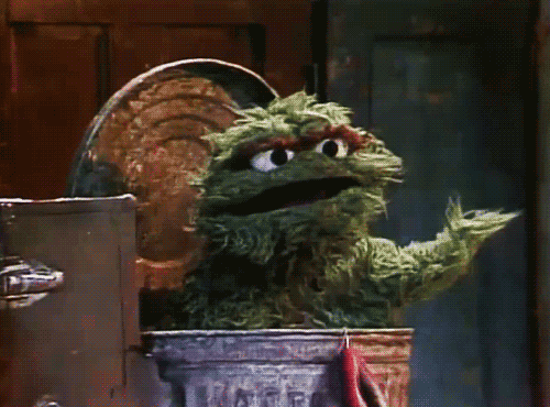 Sesame Street Oscar GIF