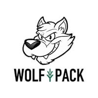 Wolf Pack Mascot Sticker by Ivy Tech Community College Lafayette