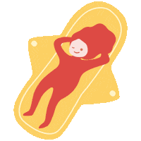Girl Blood Sticker by Happeriod