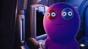 video game stare GIF