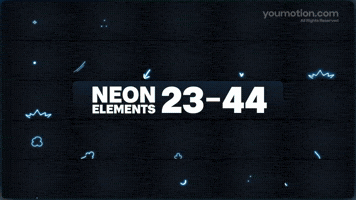 Neon Elements 23 44 | Video |You Motion