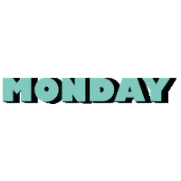 Monday Week Sticker