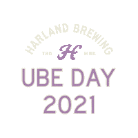 San Diego Ube Sticker by Harland Brewing Co,