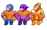 brawlstars heroes brawl stars supercell trinity Sticker
