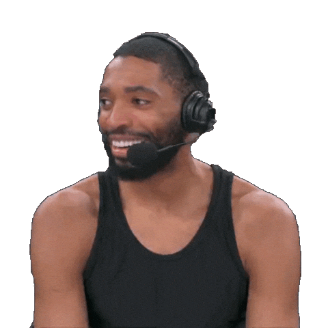 New York Knicks Laughing Sticker