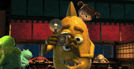 monsters inc photography GIF by Disney Pixar