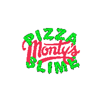 Pizzaslime Sticker by Monty's Good Burger