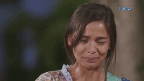 Sad Jasmine Curtis Smith GIF by GMA Network