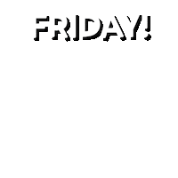 Its Friday Sticker by Ordinary Frends