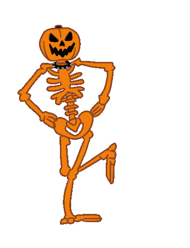 Jack O Lantern Happy Dance Sticker by Foxblood