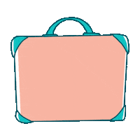 lisaciccone travel suitcase luggage baggage Sticker