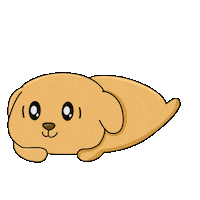 Dog Please Sticker by Demic