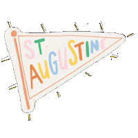 St Augustine Florida Sticker by Declaration & Co.