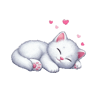 Gata Cat Love Sticker