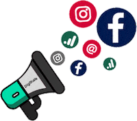 digithals instagram marketing facebook marketing digital Sticker