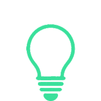 digithals marketing digital ideia lampada Sticker