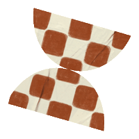 Pattern Shape Sticker by thisandco