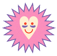 Happy Heart Sticker by Jamie Makeup