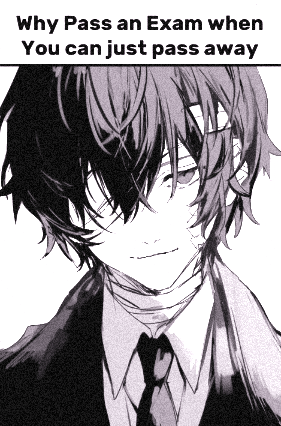Marzipan_Judge giphygifmaker anime suicide exam GIF