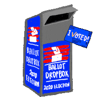 Vote Early Election 2020 Sticker by adobetrisha