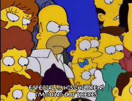 homer simpson rod flanders GIF