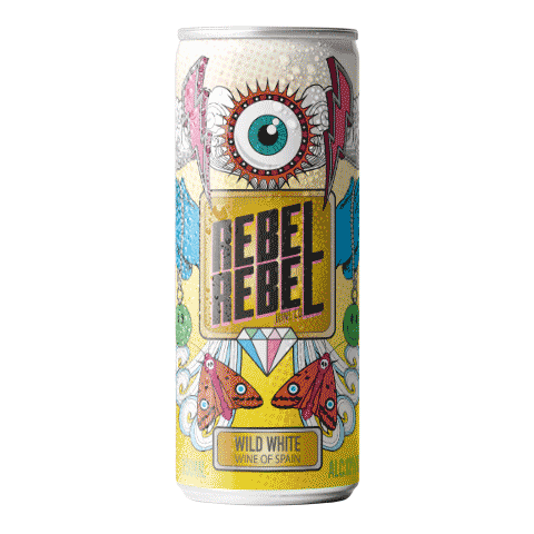 rebelrebelwineco happy white rose smiley Sticker
