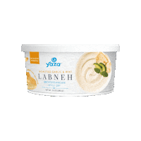 yazalabneh mint dip garlic labne Sticker