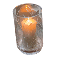 Candle Decor Sticker by NovaScotian Crystal