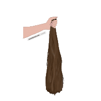 Hair Extensions Weft Sticker by Addendum Salon + Extensions