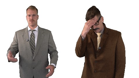 Disappointed Jean-Pierre Sticker