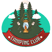 Club Camping Sticker by FlyVour