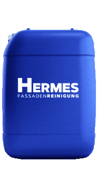 Fassadenreinigung Kanister Sticker by Hermes Reinigungssysteme