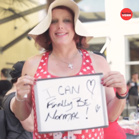 I Can Finally Be Normal