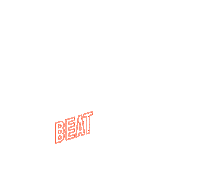 beatfest beat beating film festival beat film festival Sticker